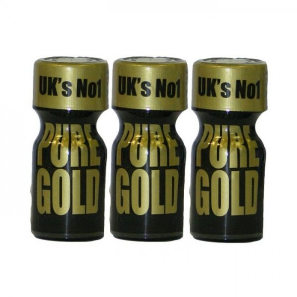 Rush Pure Gold Poppers 10ml 3 Flesjes