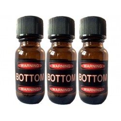 Bottom Aroma 25ml Poppers Extra Strong 3 Flesjes